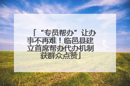 “专员帮办”让办事不再难！临邑县建立首席帮办代办机制获群众点赞