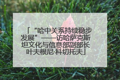 “哈中关系持续稳步发展”——访哈萨克斯坦文化与信息部副部长叶夫根尼·科切托夫