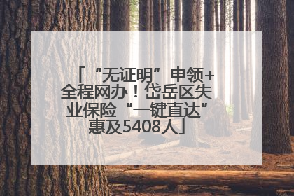 “无证明”申领+全程网办！岱岳区失业保险“一键直达”惠及5408人
