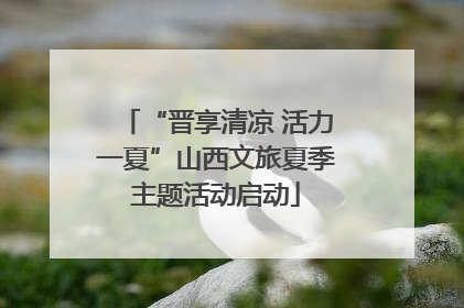 “晋享清凉 活力一夏”山西文旅夏季主题活动启动