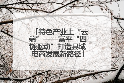 特色产业上“云端”——富平“四链驱动”打造县域电商发展新路径