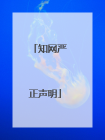 知网严正声明