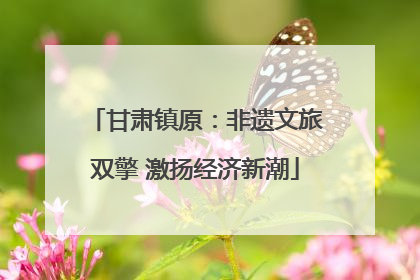甘肃镇原：非遗文旅双擎 激扬经济新潮