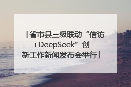 省市县三级联动“信访+DeepSeek”创新工作新闻发布会举行