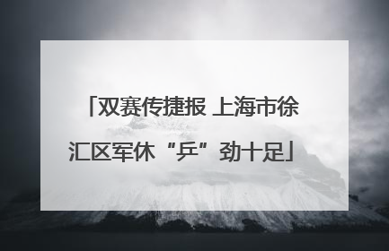 双赛传捷报 上海市徐汇区军休“乒”劲十足