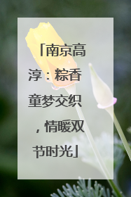 南京高淳：粽香童梦交织，情暖双节时光