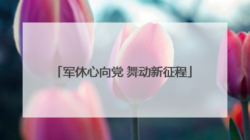 军休心向党 舞动新征程