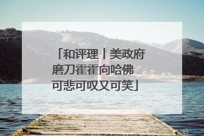 和评理丨美政府磨刀霍霍向哈佛 可悲可叹又可笑