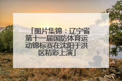 图片集锦：辽宁省第十一届国防体育运动锦标赛在沈阳于洪区精彩上演