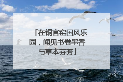 在铜官窑国风乐园，闻见书卷墨香与草本芬芳