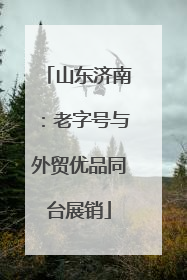 山东济南：老字号与外贸优品同台展销