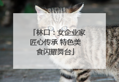 林口：女企业家匠心传承 特色美食闪耀舞台