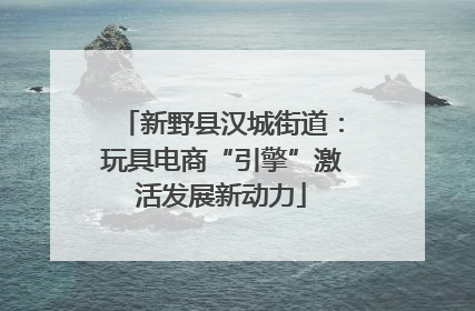 新野县汉城街道：玩具电商“引擎”激活发展新动力
