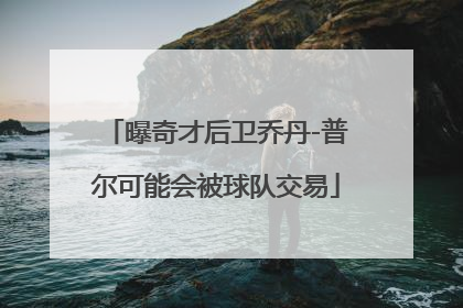 曝奇才后卫乔丹-普尔可能会被球队交易