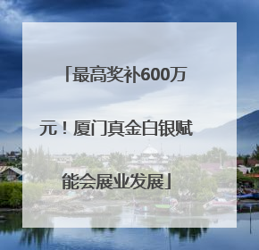 最高奖补600万元！厦门真金白银赋能会展业发展
