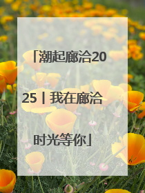 潮起廊洽2025丨我在廊洽时光等你