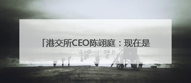 港交所CEO陈翊庭：现在是外资投资中国资产好时机，港股IPO排队企业超160家