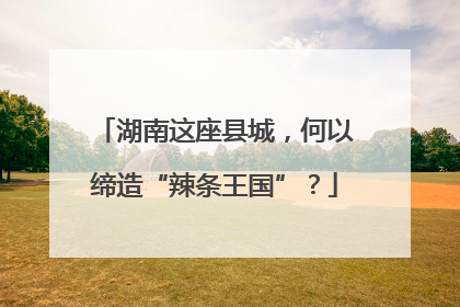 湖南这座县城，何以缔造“辣条王国”？