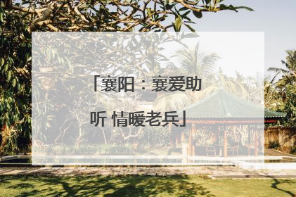 襄阳：襄爱助听 情暖老兵