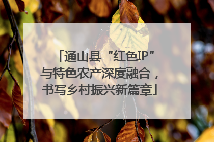 通山县“红色IP”与特色农产深度融合，书写乡村振兴新篇章
