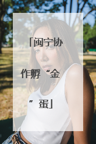闽宁协作孵“金”蛋