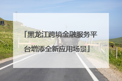 黑龙江跨境金融服务平台增添全新应用场景