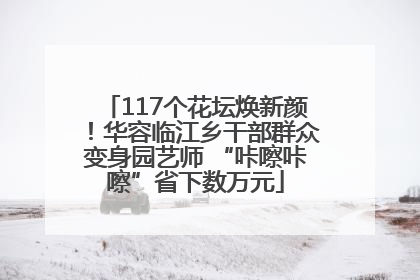117个花坛焕新颜！华容临江乡干部群众变身园艺师 “咔嚓咔嚓”省下数万元