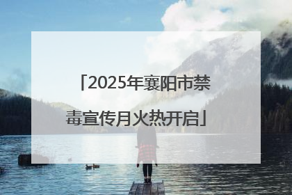 2025年襄阳市禁毒宣传月火热开启